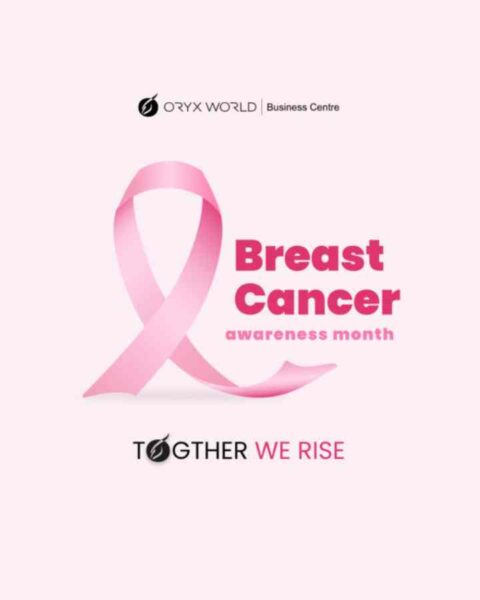 Oryx World Business Centre supports Breast Cancer awareness month